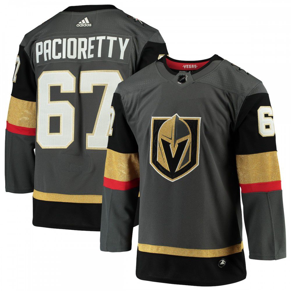 Max Pacioretty Vegas Golden Knights adidas Home Authentic Player Jersey - Gray-Pro Kit Vault | Brand New 26/27 Sports Jerseys